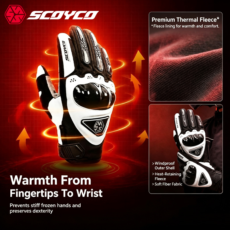 Zimowe rękawice motocyklowe Sc – Work Glove Impact recenzja i cena