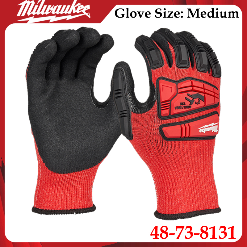 Milwaukee 48-73-8131 – rękawic – Work Glove Impact recenzja i cena